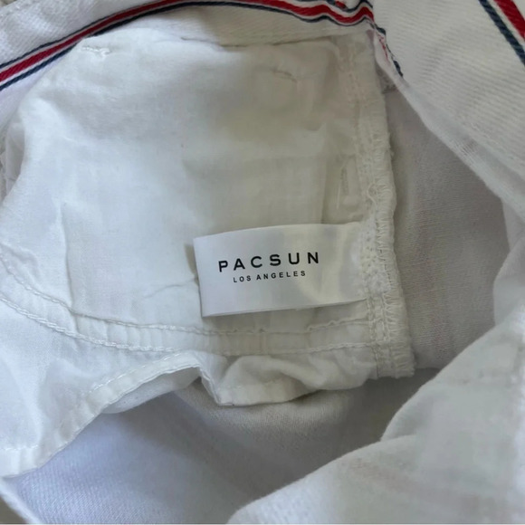 PACSUN Red White and Blue Denim Mom Shorts 4th of July Size 26 - Picture 8 of 12